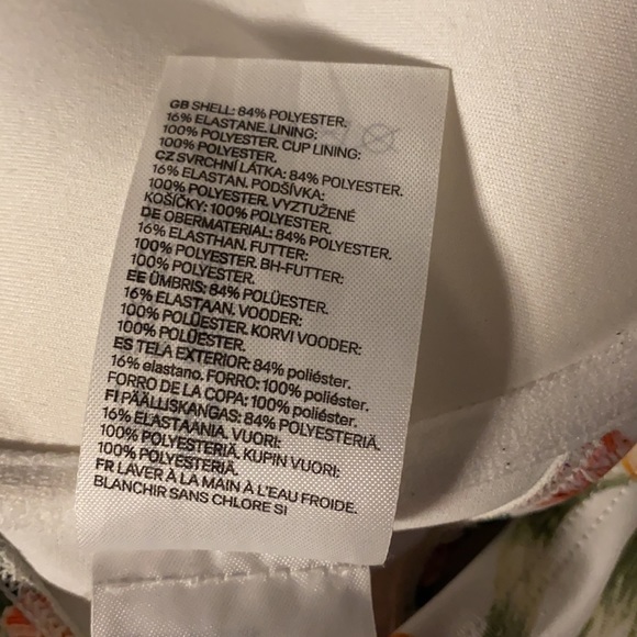 Padded floral bikini top from H&M - Picture 5 of 7